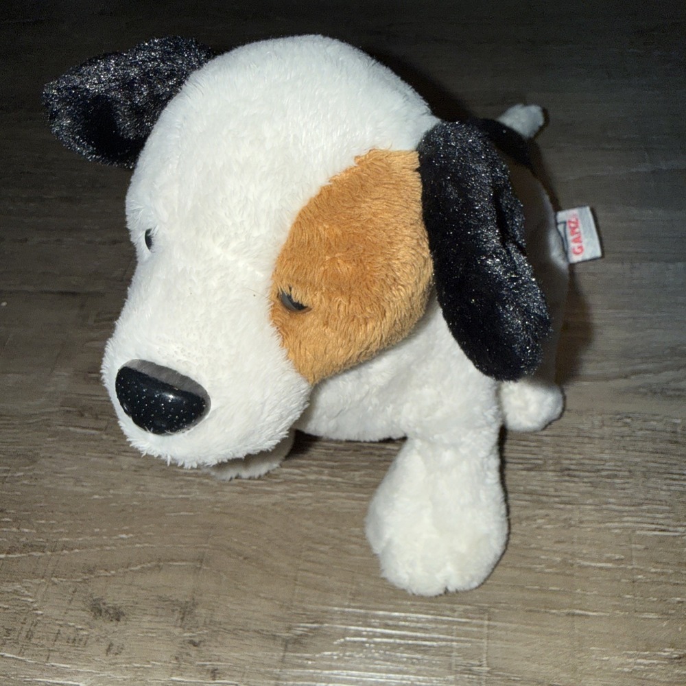 Ganz Webkinz Jack Russell Puppy Dog HM168 Plush Stuffed Animal Toy No Code